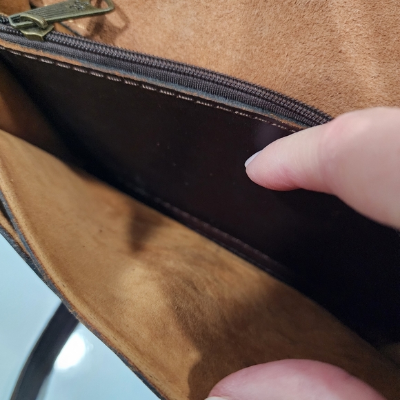 PATRICIA NASH ANIMAL PRINT CROSSBODY BAG "WITH FLAWS" - Picture 8 of 15